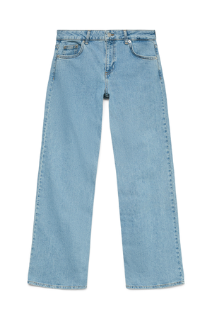 Alexis low taille denim jeans - lichtblauwe denim