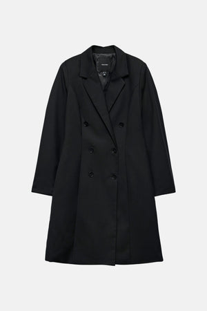 Melly Fitted Blazer Dress - Black