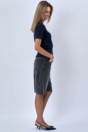 Boyfriend Tee - Navy