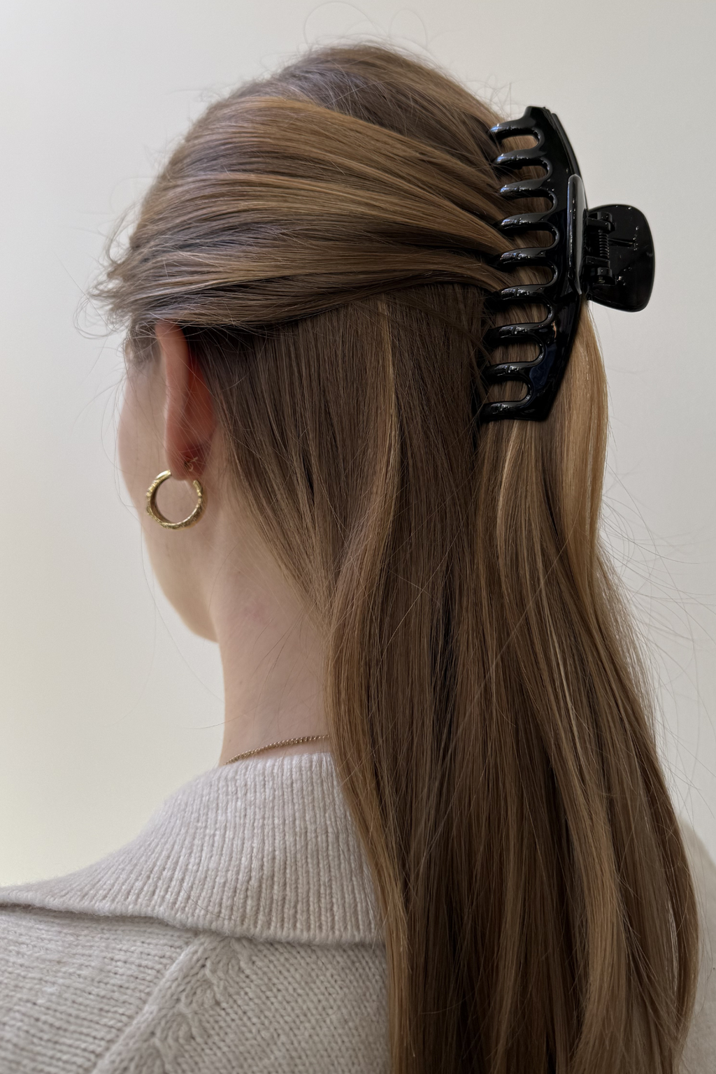 Olivia Hair Clip - zwart