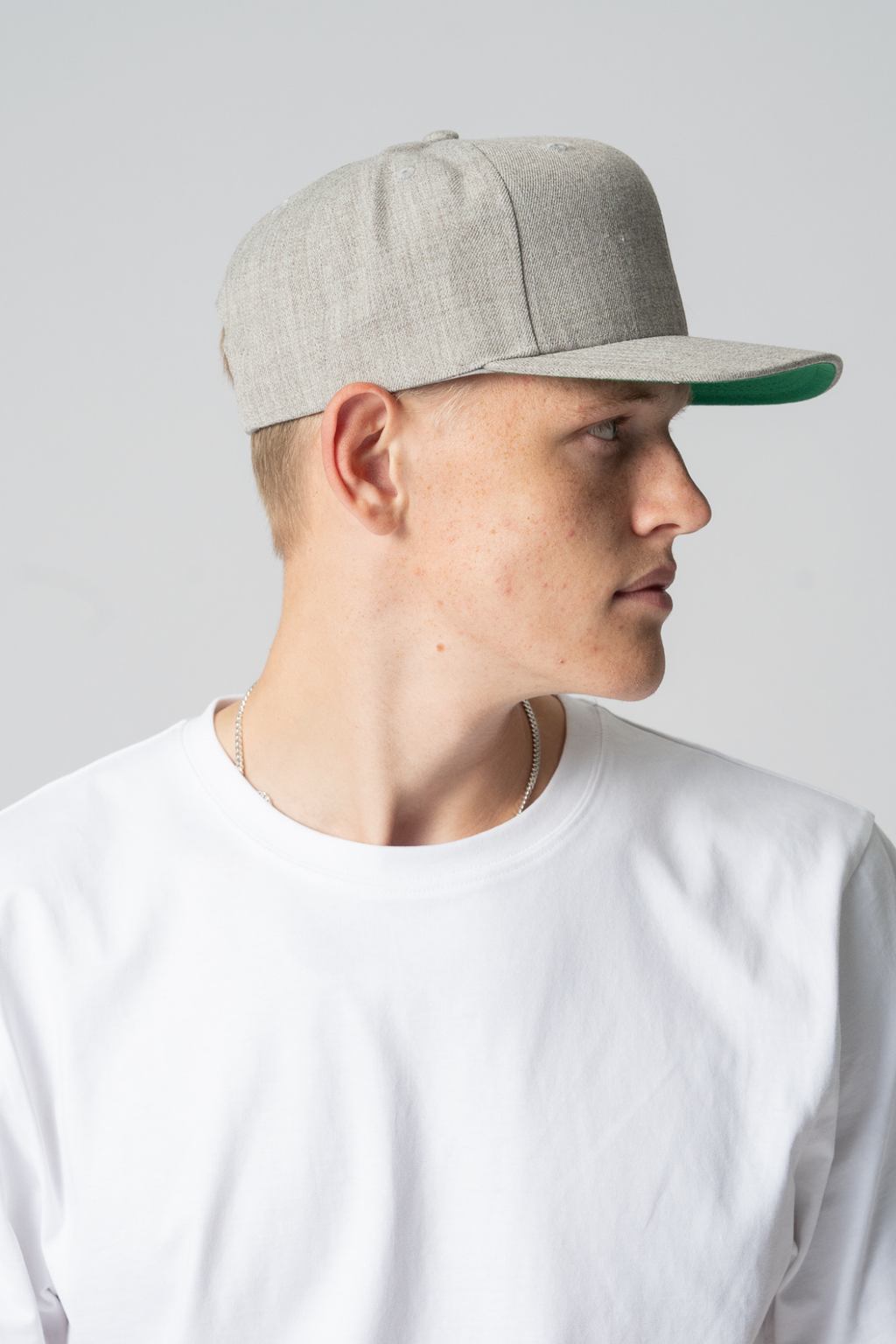 Snapback - lichtgrijs