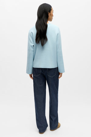 Pull Reynard à col rond - Ciel d'hiver