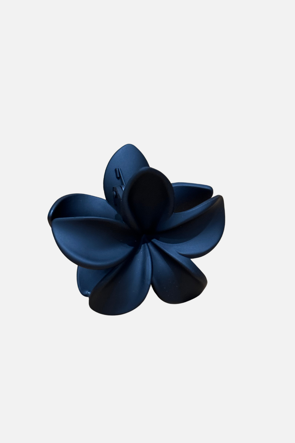 Flower Hair Clip - Zwart