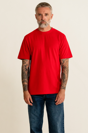 Oversized T -shirt - Red van Denemarken