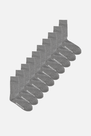 De Originale Performance Strømper 10-Pak (Dame) - Gråmeleret