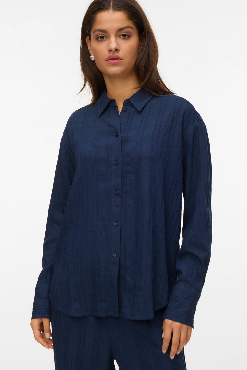 Irine -shirt - Navy Blazer