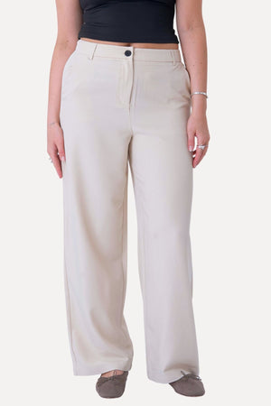 Klassiek pak Pants - Beige