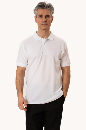 Basic Polo - Wit