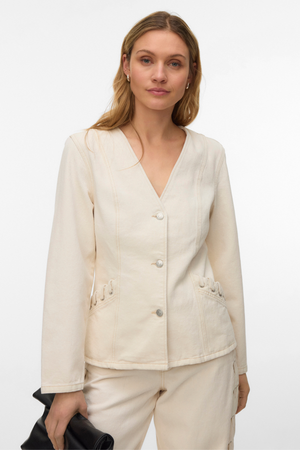 Veste Leva String Ecru Dnm - Ecru