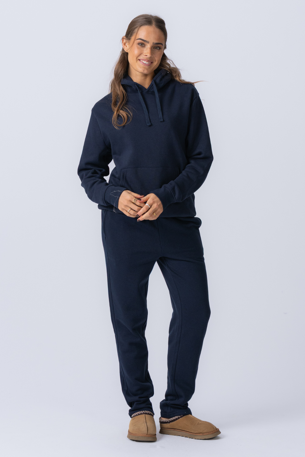 Ensemble sweat à capuche essentiel pour femme - Marine