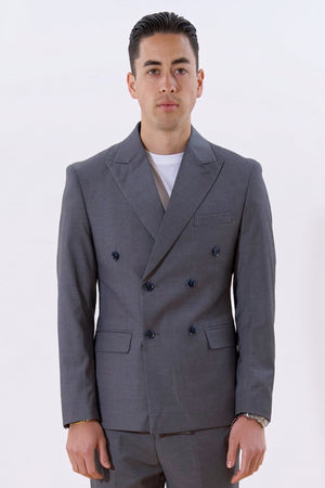 Klassieke blazer - grijs