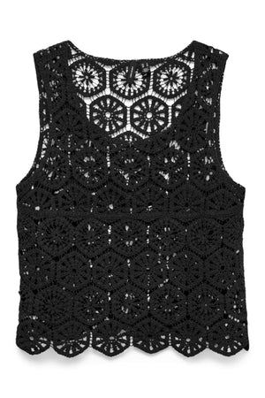 Haut court Elsa - Noir