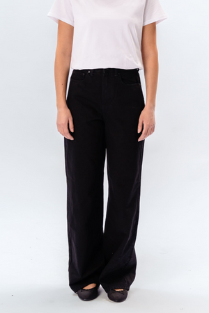 The Original Performance Wide Jeans - Black Denim