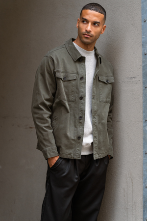 Twill Overhirt - Dark Olive
