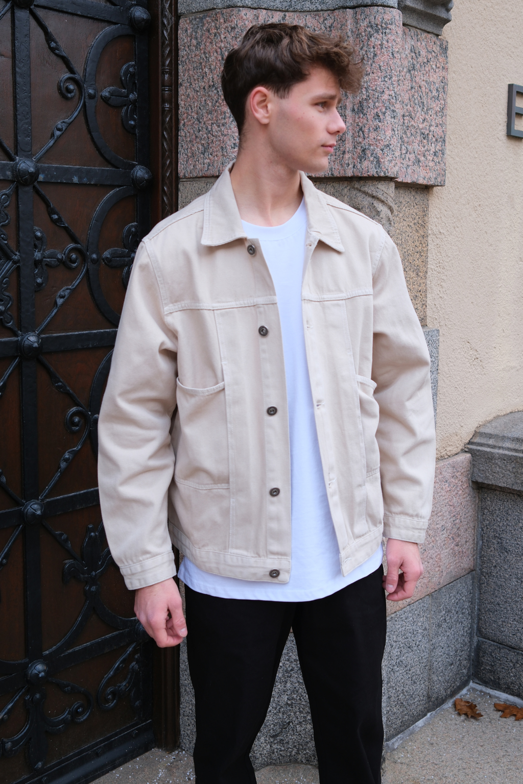 Spijkerjasje - Beige