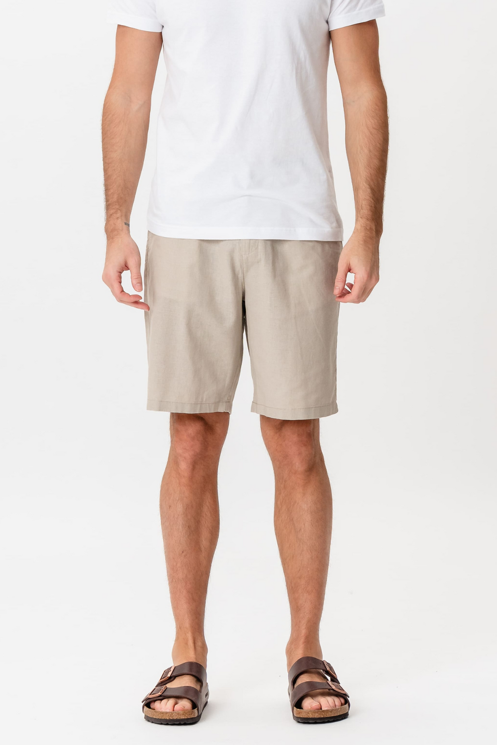 Linnen Shorts - zand