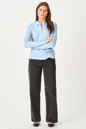 Polo shirt - Sky Blauw