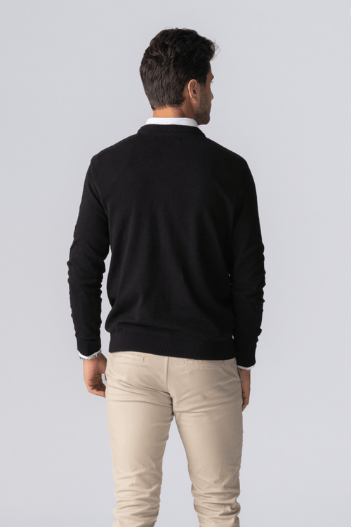 Pullover Roundneck - Black