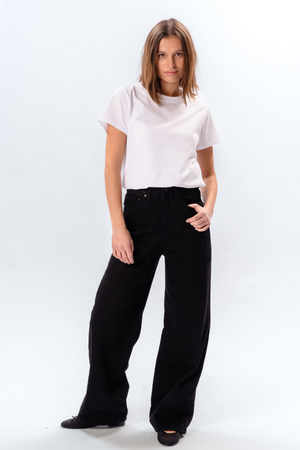 The Original Performance Wide Jeans - Black Denim