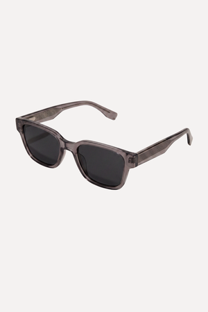 Lunettes de soleil Simon - Transparent-Gris
