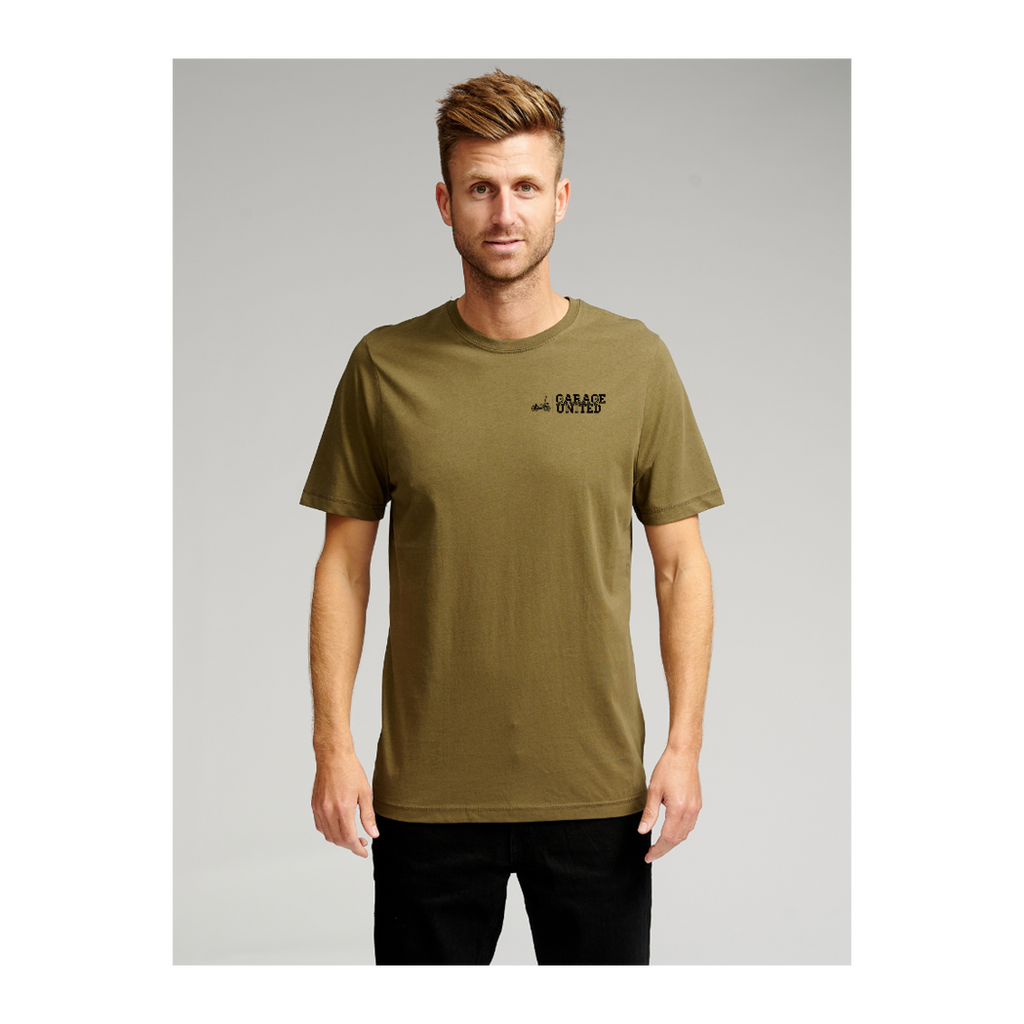 T-shirt de base biologique - Armée