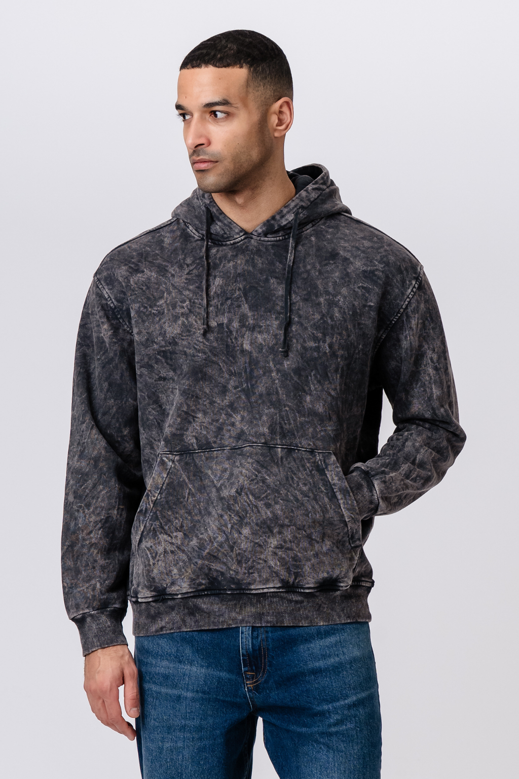 Vincent-hoodie - zwart