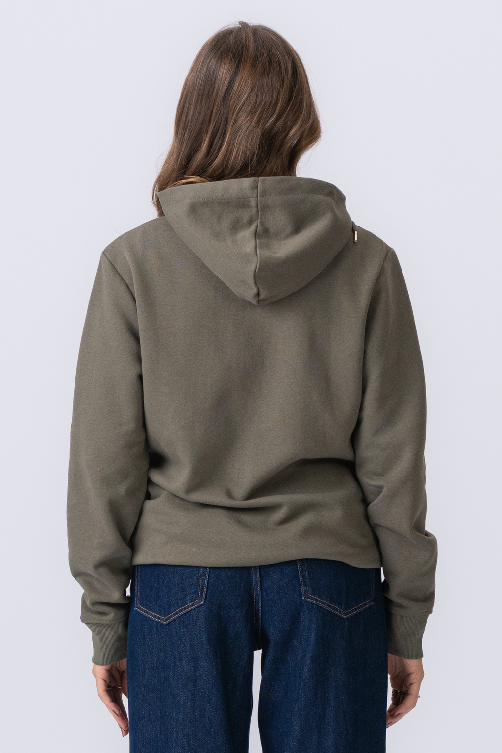 Hoodie zip - vert