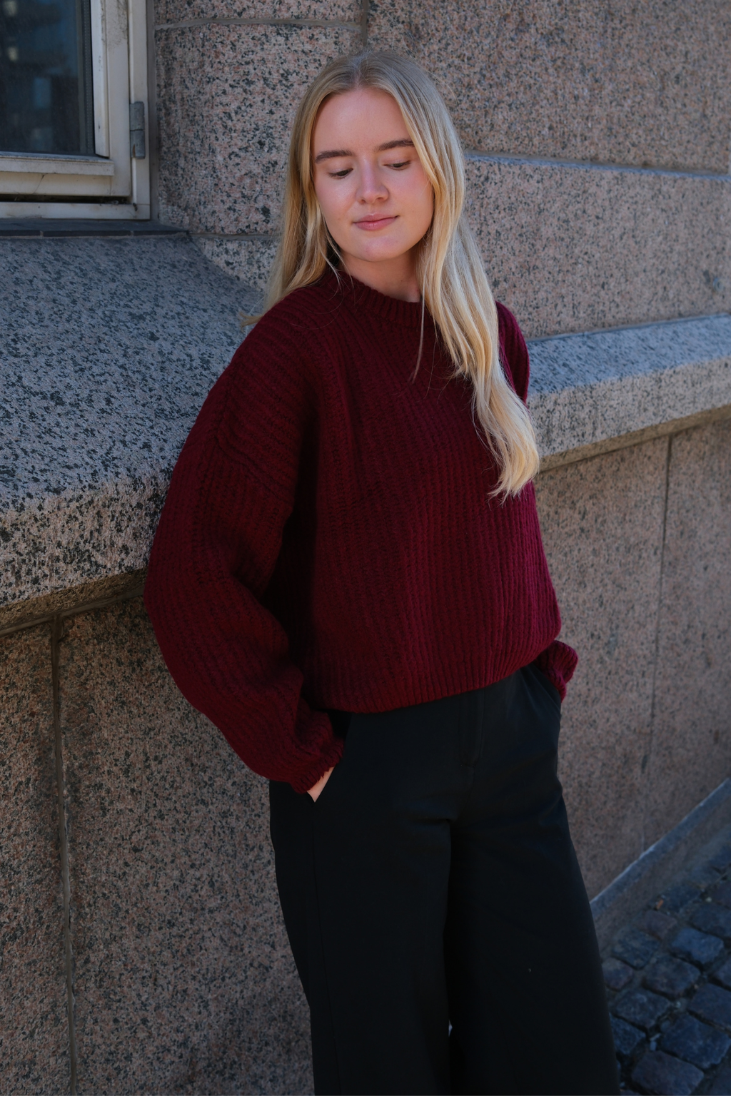 Gabriela Knit - Bourgondië