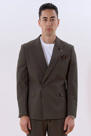 Klassieke blazer - groen