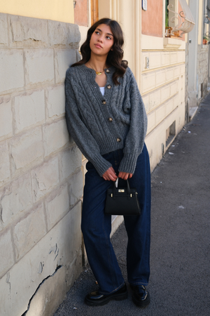 Botton Knit - Grijs