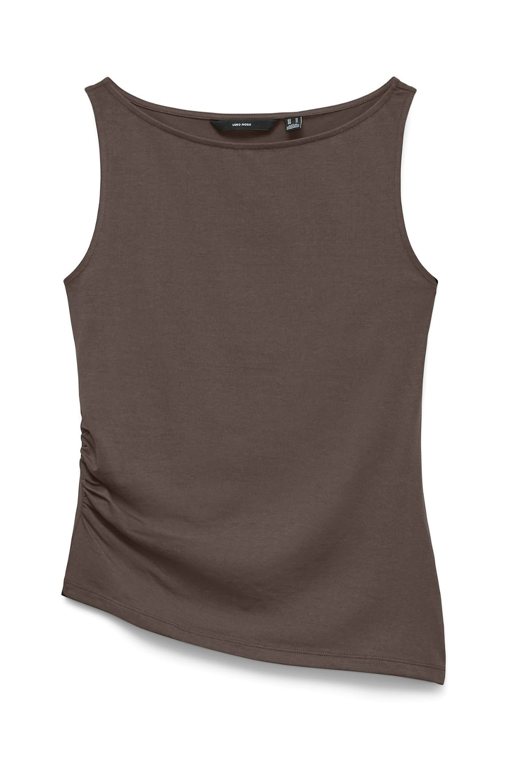 Kira Boot-Hals Top - Chocolate Martini