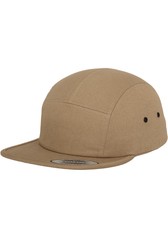 5 Panel Cap - Khaki