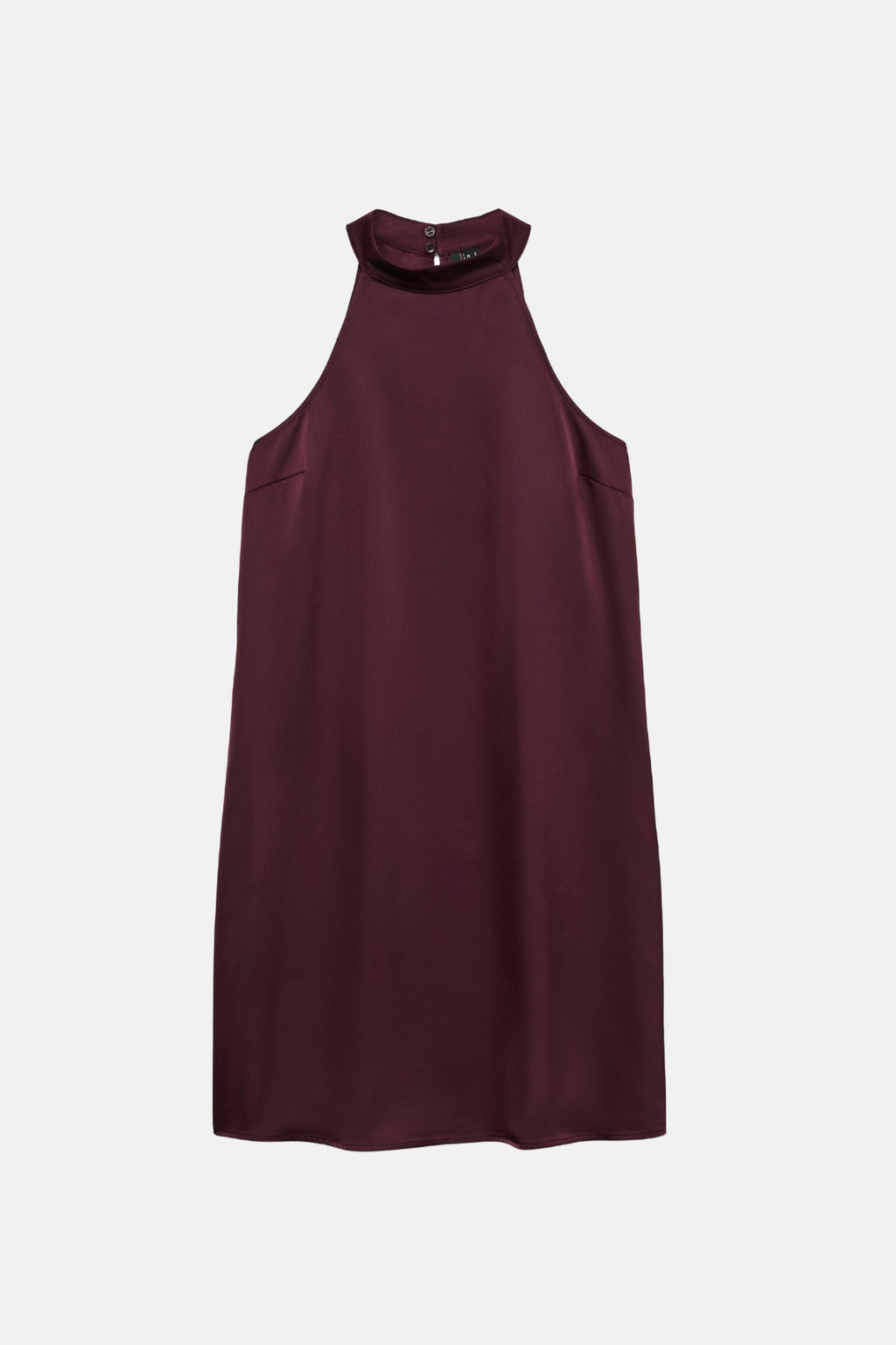 Robe courte Elena Halter Neck - Winetasting