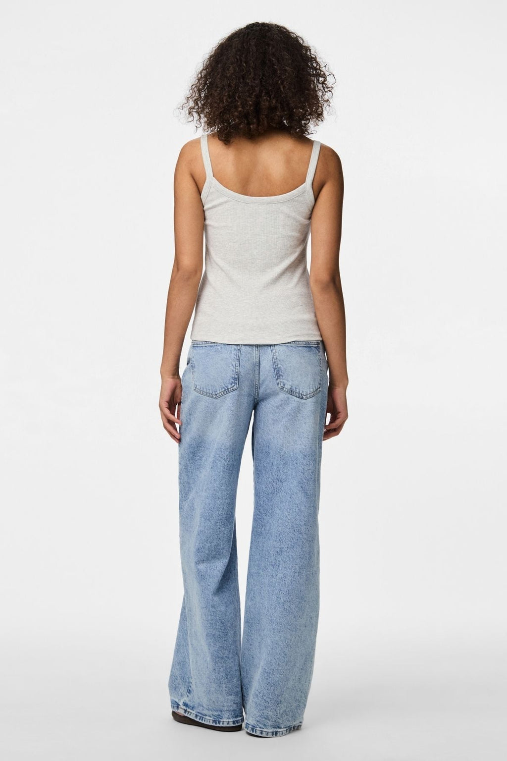 Kan de bovenste top - lichtgrijze melange