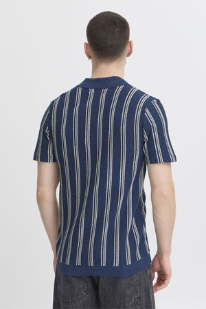 Striped Pullover - Blue