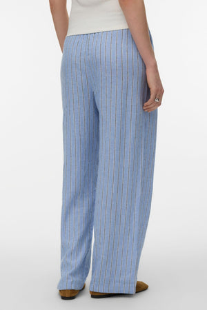 Linn Pants - Korenbloemblauw/LIVA-marineblauw