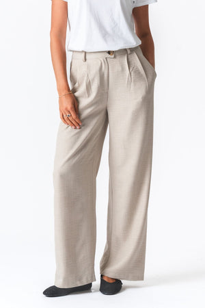 Emma Pants Los - beige