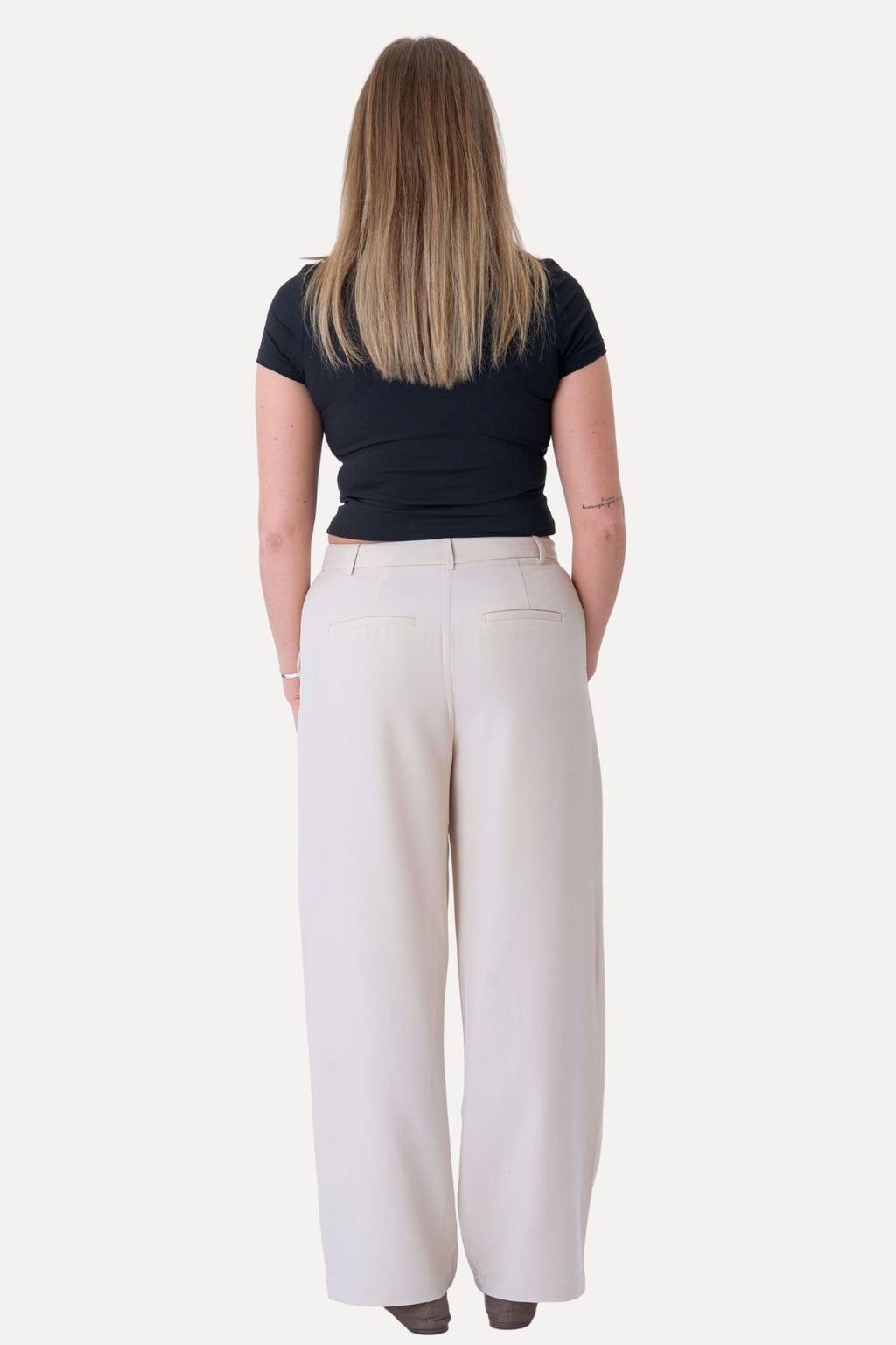 Klassiek pak Pants - Beige