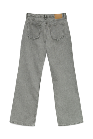 Alexis Low Taille Denim Jeans - Light Gray Denim