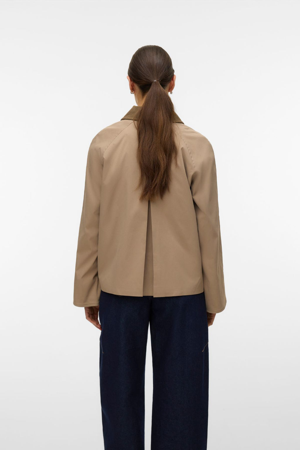 Chelseafia kort jack - zilvermink