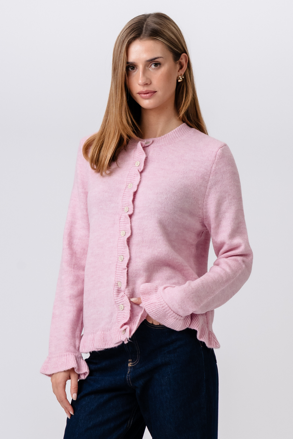 Flora Cardigan - Pink