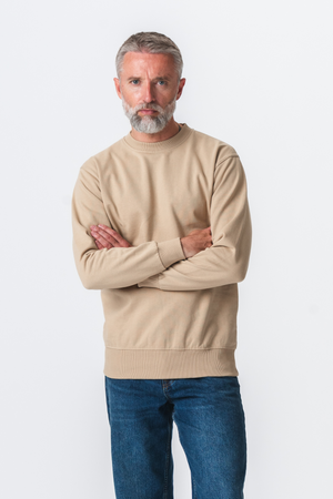 Crewneck de base - Khaki