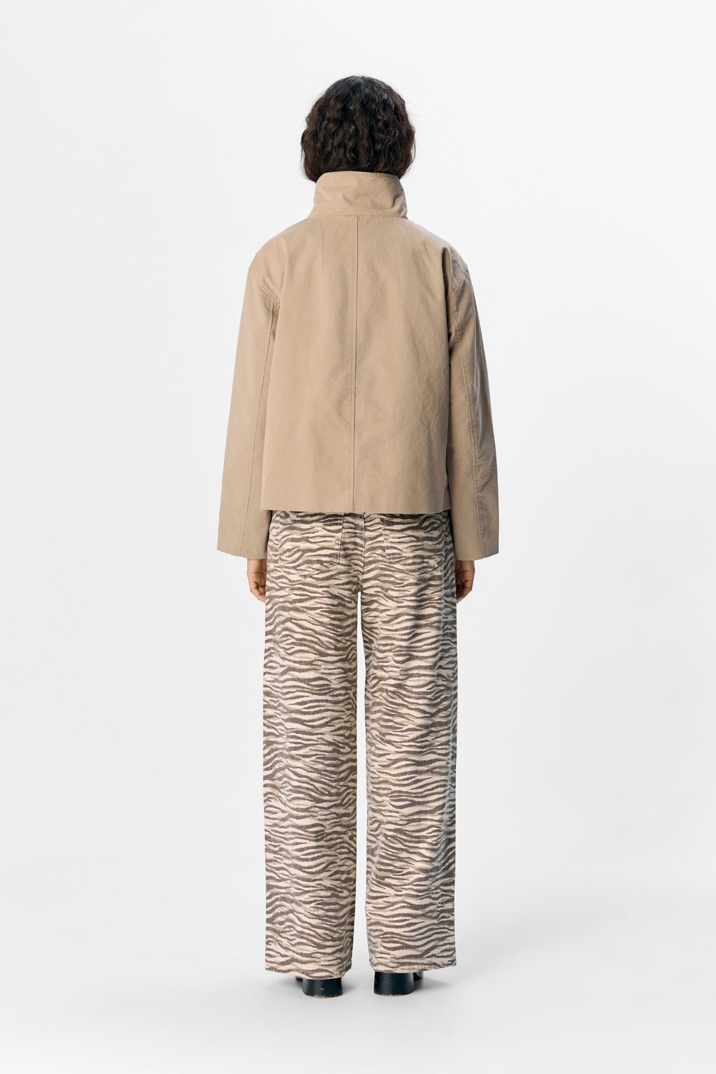 Veste Courte Gro Re - Taupe Désert