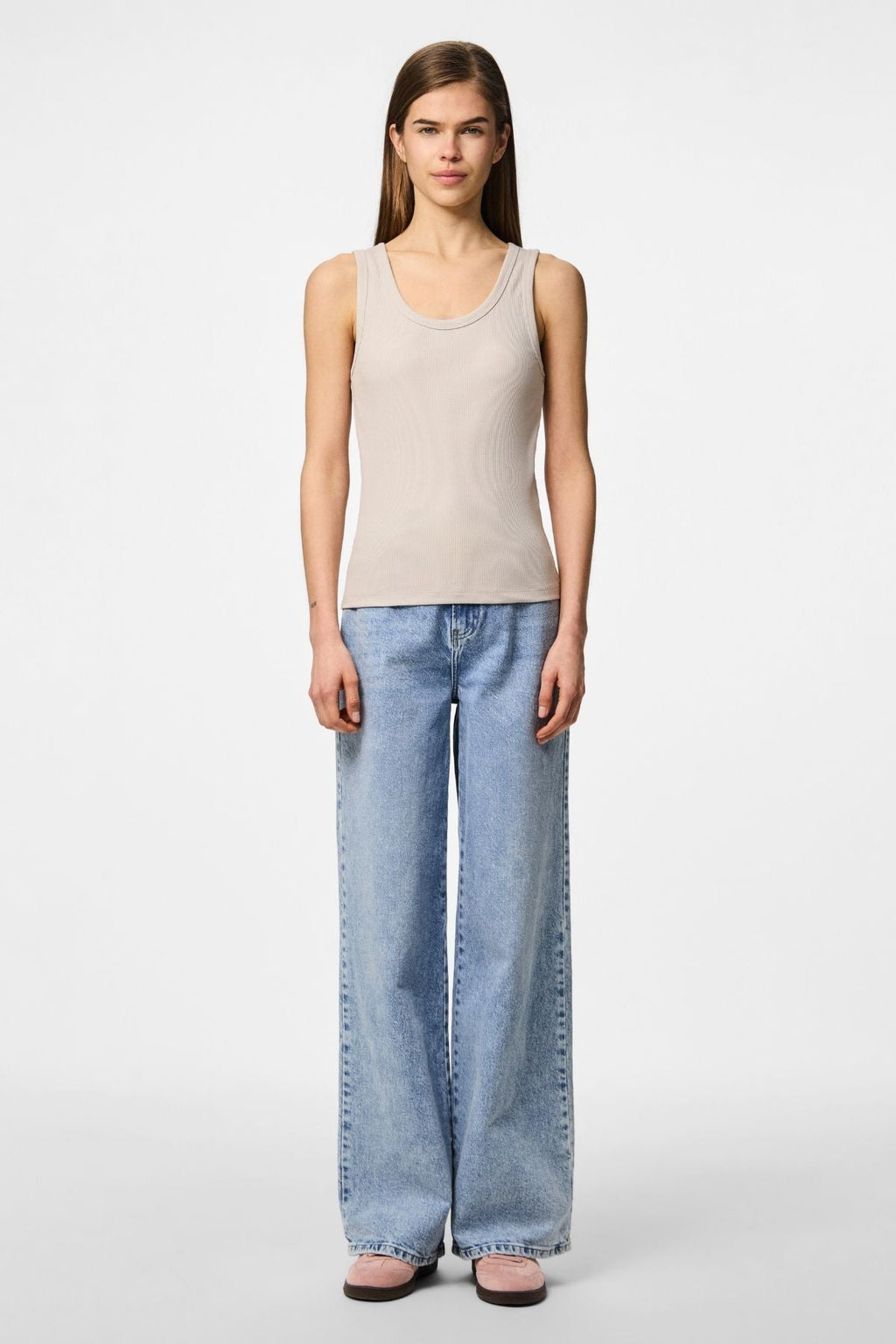 May Tank Top - Gris argenté