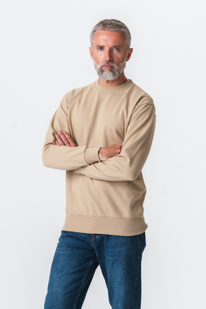 Crewneck de base - Khaki