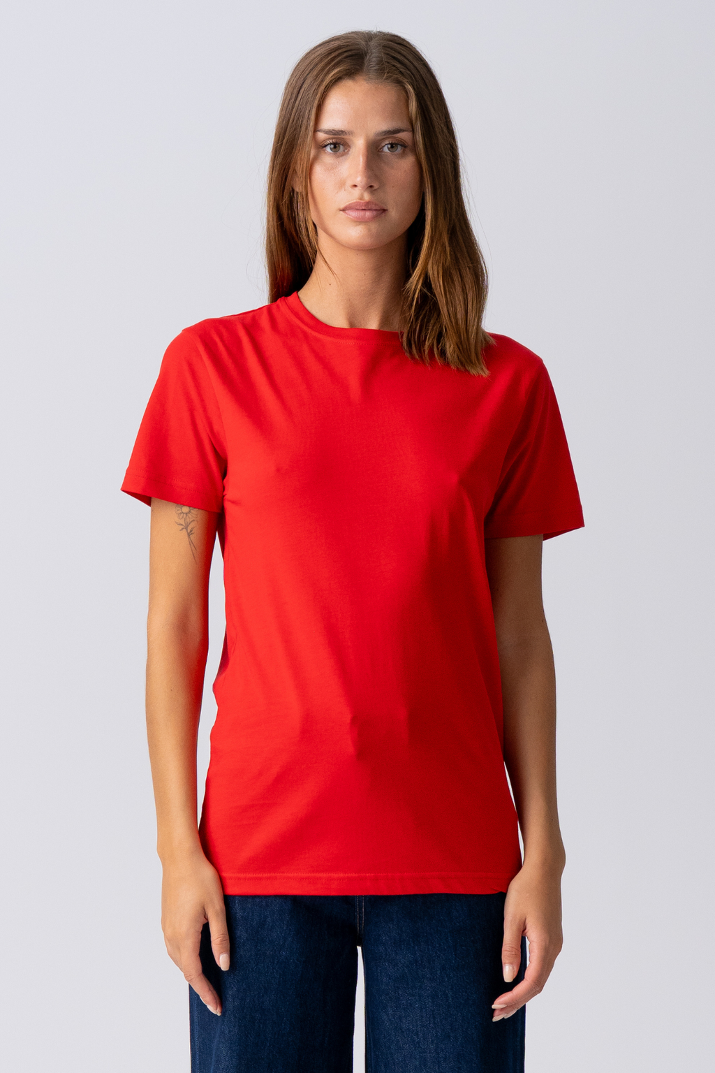 Basic T-shirt léger - rouge