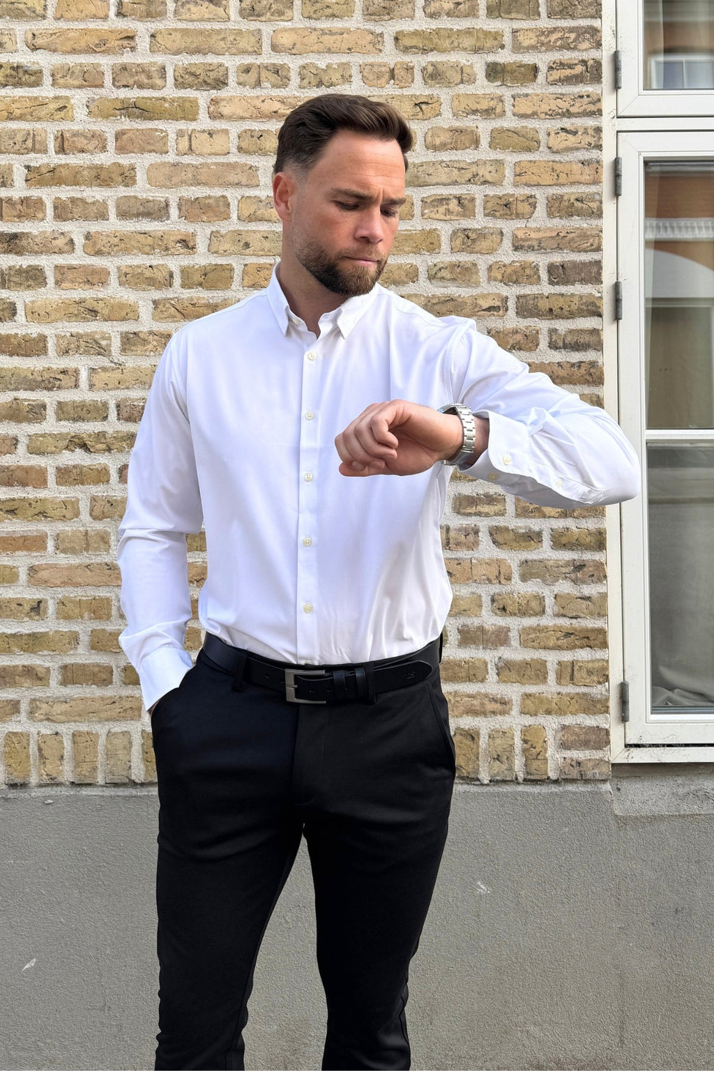 The Original Premium Performance Shirt - wit