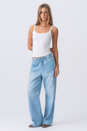Nicole Baggy Jeans - Bleu clair