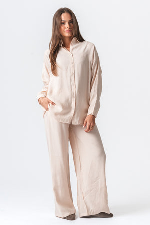 Mia Pants + MIA -shirt (beige) - pakketdeal