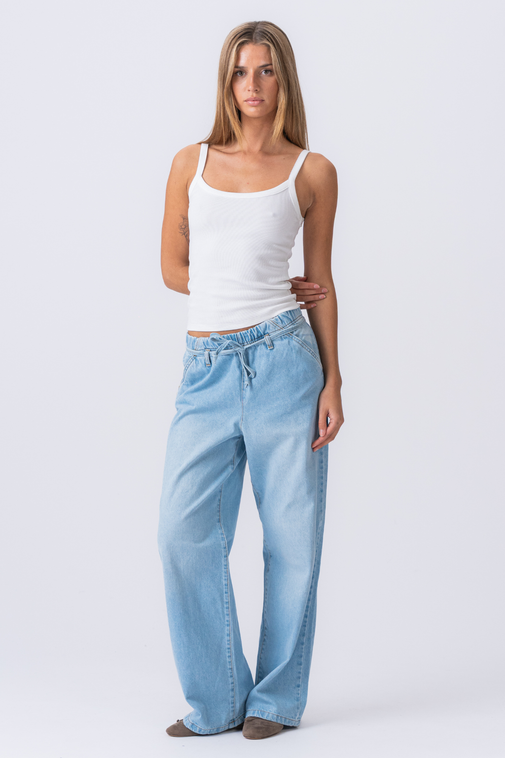 Nicole Baggy Jeans - lichtblauw
